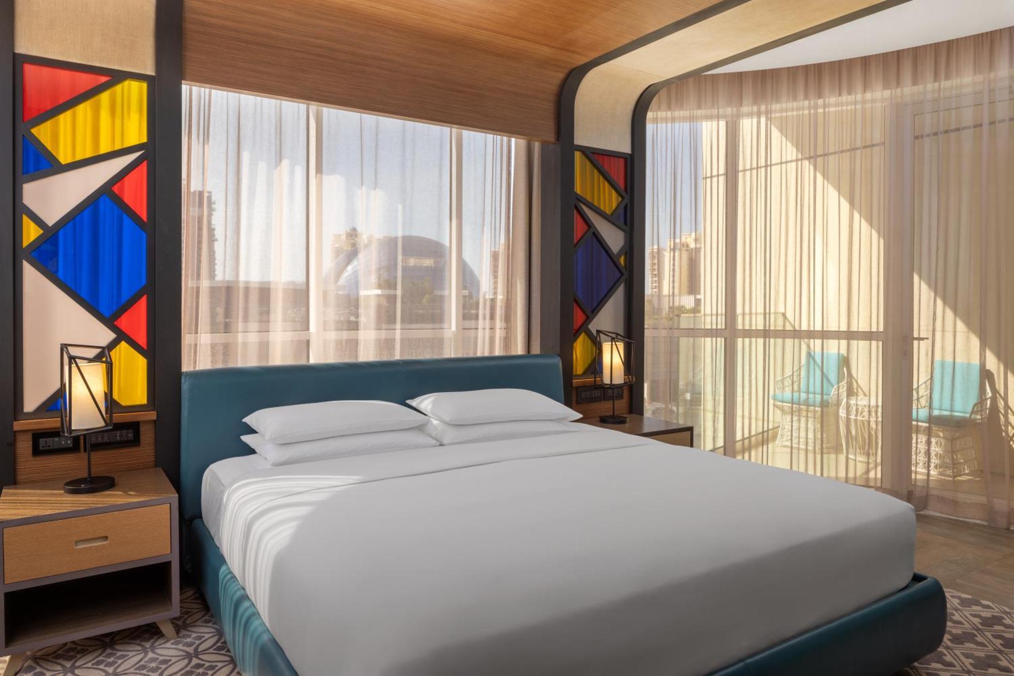 ホテル Andaz Dubai The Palm, By Hyatt エクステリア 写真 A bedroom at the hotel