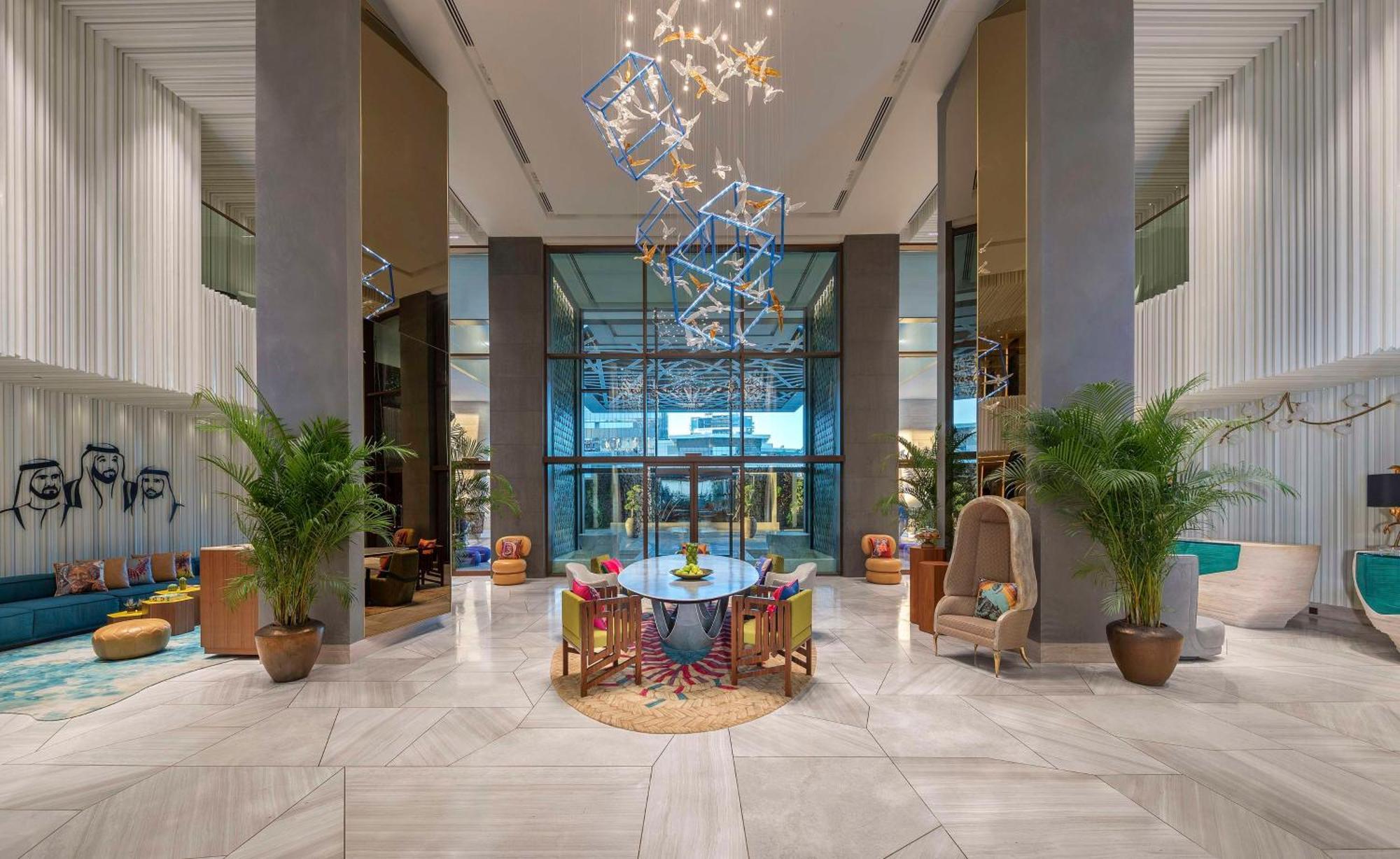 ホテル Andaz Dubai The Palm, By Hyatt エクステリア 写真 The lobby of the hotel